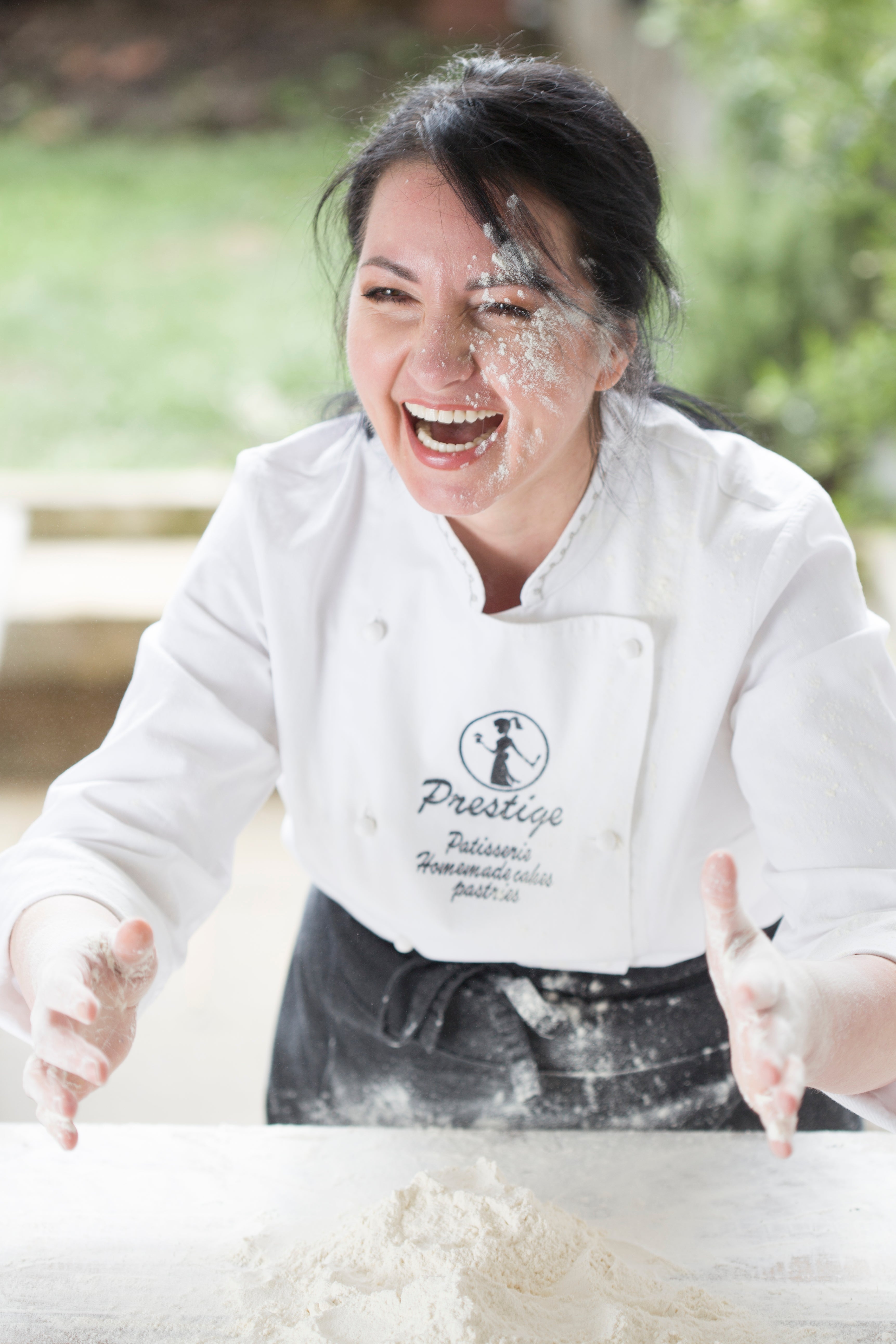 Award-winning pastry chef teaching baking classes in North London at Prestige Bake Academy