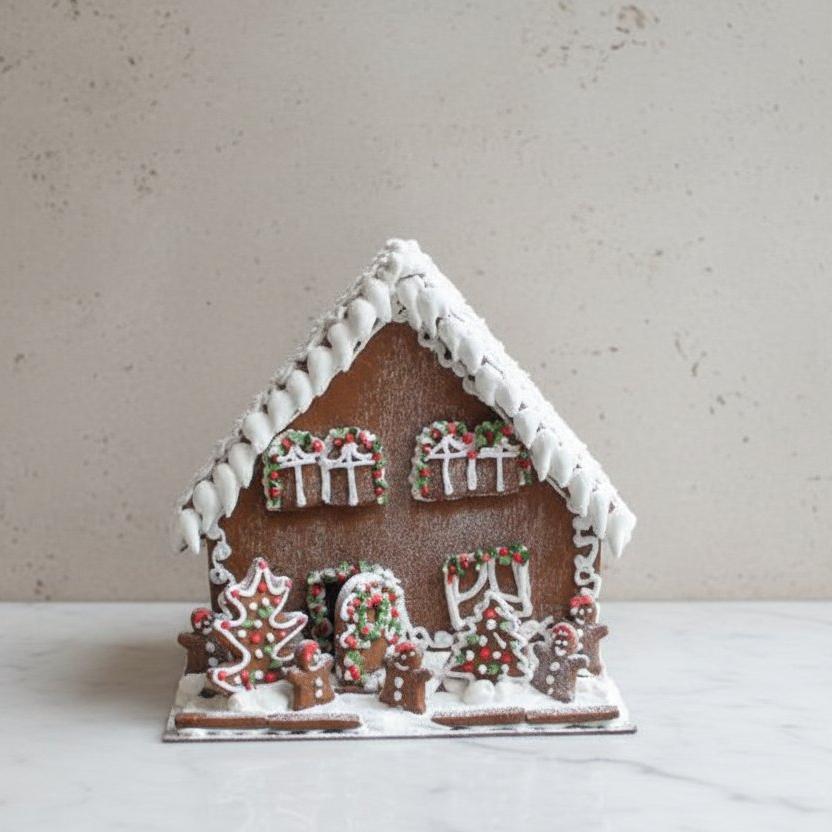 Christmas Showstopper Gingerbread House